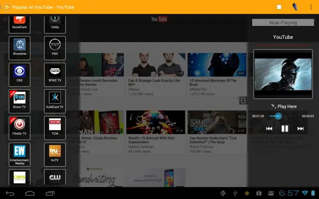 PlayTo Chromecast android App screenshot 2